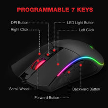 Load image into Gallery viewer, Havit Mechanical Gaming Keyboard and Mouse Combo