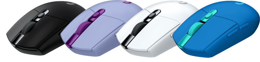 Logitech G304 Lightspeed Wireless Gaming Mouse, Hero Sensor, 12,000 DPI, Lightweight, 6 Programmable Buttons, 250h Battery Life, On-Board Memory